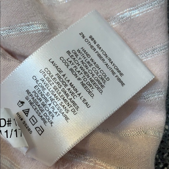 Express-Metallic Stripe The City Shirt - Picture 6 of 7